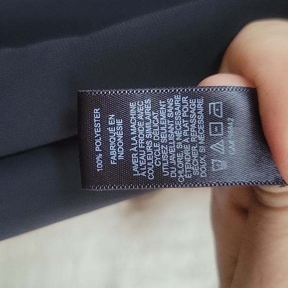 Express Little Black Dress 3/4 Sleeves Size XSmall - Picture 7 of 7